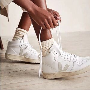 Veja High-Top Sneakers | Size 6